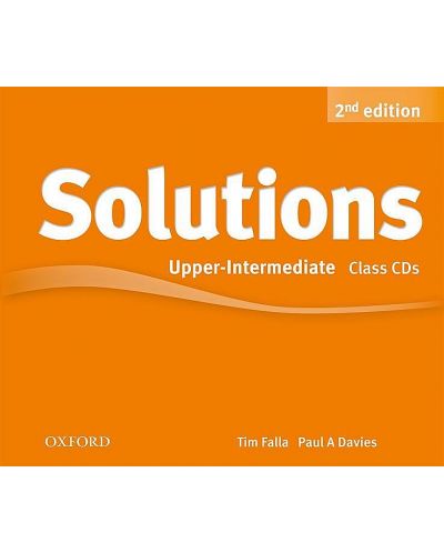 Solutions 2E Upper - Intermediate Class CD - 1