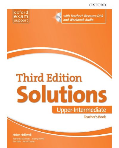 Оксфорд Solutions 3E Upper - Intermediate Essen Teacher's book & Res Disk Pack - 1