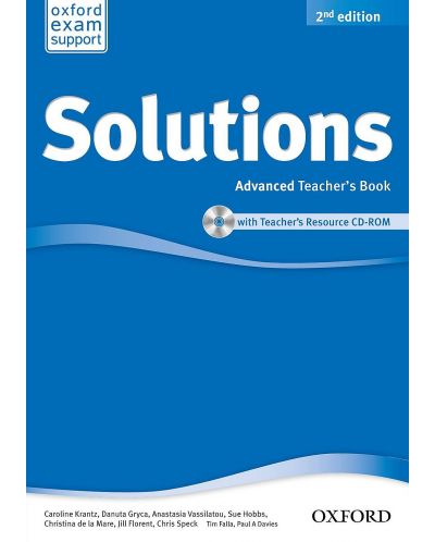 Solutions 2E Advanced Teacher's Book & CD-ROM Pack - 1