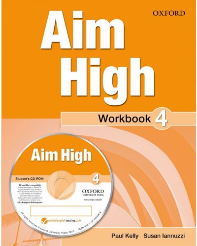 Тетрадка по английски език за 9 - 12. клас Aim High 4 WB PK - 1