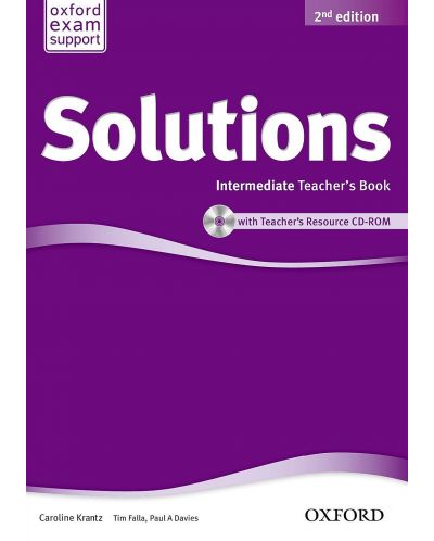Solutions 2E Intermediate Teachers Book & CD-ROM Pack - 1