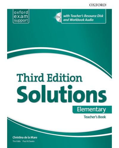 Оксфорд Solutions 3 Edition :Teacher's Book Elementary Essntls & Res Disc Pack - 2010 - 1