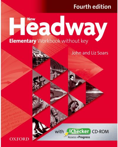 Headway, 4th Edition Elementary: Workbook and iChecker without Key.Тетрадка - 1
