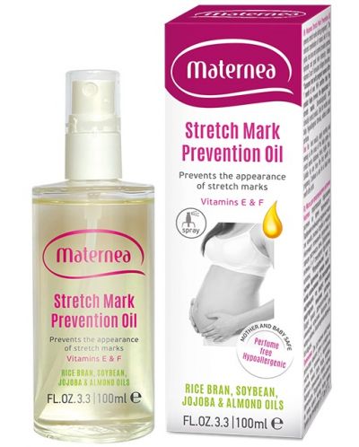 Олио за превенция от стрии Maternea, 100 ml - 1