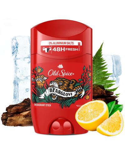 Old Spice Wild Стик против изпотяване Bearglove, 50 ml - 2