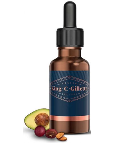 Gillette King C. Олио за брада, 30 ml - 2