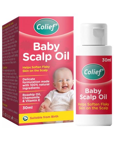 Олио за бебешкия скалп Colief, 30 ml - 2