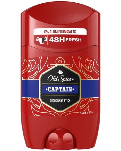 Old Spice Captain Стик против изпотяване, 50 ml - 1