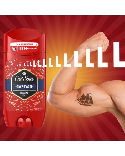 Old Spice Captain Стик против изпотяване, 85 ml - 3