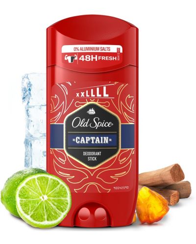 Old Spice Captain Стик против изпотяване, 85 ml - 2