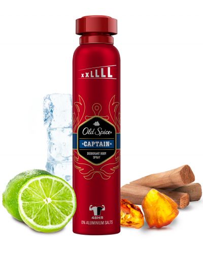 Old Spice Captain Спрей дезодорант, 250 ml - 2