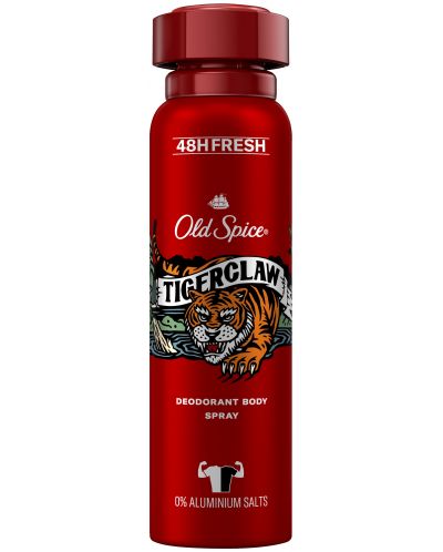 Old Spice Wild Спрей дезодорант Tiger Claw, 150 ml - 1