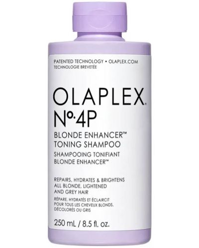 Olaplex Тониращ шампоан за възстановяване на руса коса No. 4P, 250 ml - 1