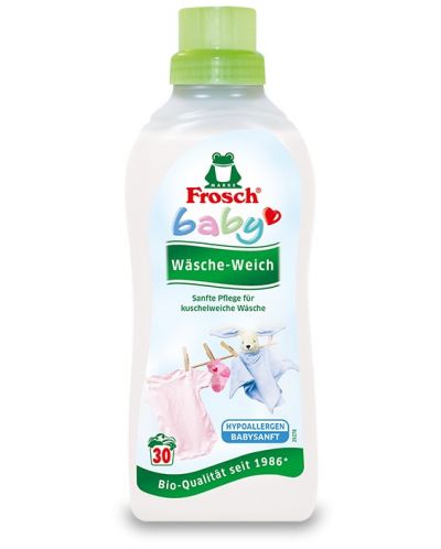 Био омекотител за бебешки дрехи Frosch, 750 ml - 1