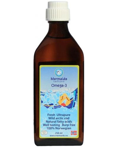 Омега-3 Рибено масло, 250 ml, Havfruene Mermaids - 1