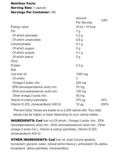Omega 3-6-9 Flaxseed Oil, 1000 mg, 120 гел капсули, Osavi - 4