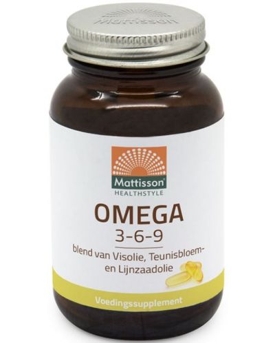 Omega 3-6-9, 60 капсули, Mattisson Healthstyle - 1