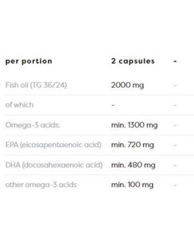 Omega-3 Extra, 1300 mg, 180 гел капсули, Osavi - 4