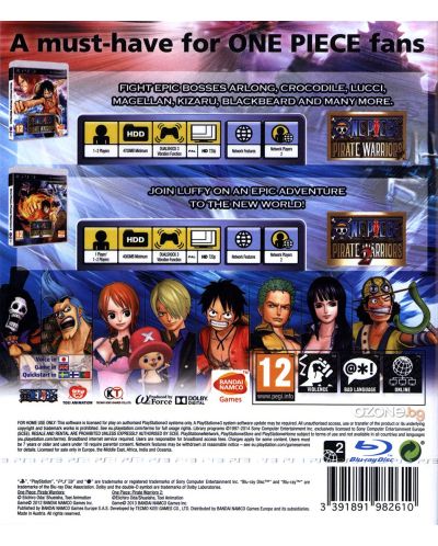 One Piece Pirate Warriors 1&2 Double Pack (PS3) - 4