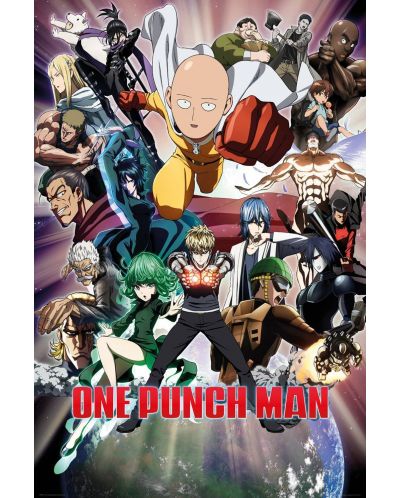 Макси плакат GB eye Animation: One Punch Man - Group - 1