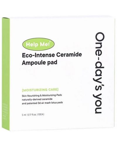 One-Day's You Help Me! Тампони Eco-Intense Ceramide Ampoule, 10 х 2 броя - 1