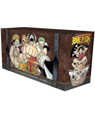 One Piece Box Set 1: East Blue and Baroque Works (Volumes 1-23 with Premium)