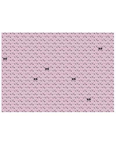Опаковъчна хартия Apli - Мечета, 2 х 0.70 m, розова - 2