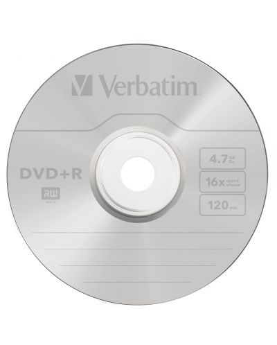 Оптичен носител Verbatim - DVD+R AZO 4.7GB 16X, Matt Silver Surface, 10 броя - 3