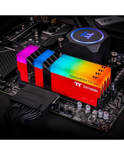 Оперативна памет Thermaltake - TOUGHRAM RGB, 32GB, DDR5, 5600MHz, Racing Red - 6