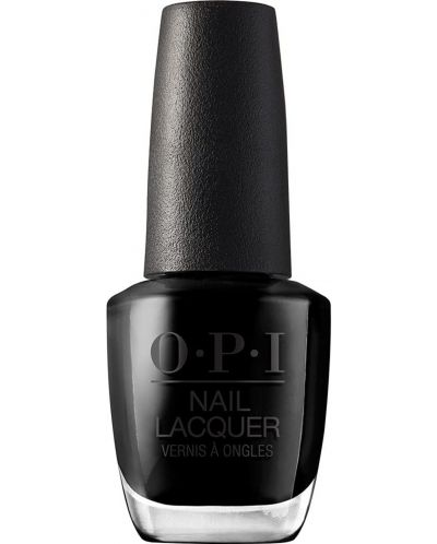 OPI Nail Lacquer Лак за нокти, Black Onyx™, T02, 15 ml - 1