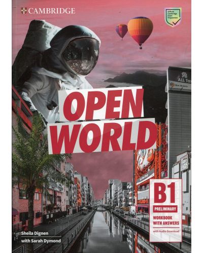 Open World Level B1 Preliminary Workbook with Answers with Audio Download / Английски език - ниво B1: Учебна тетрадка с отговори и аудио - 1