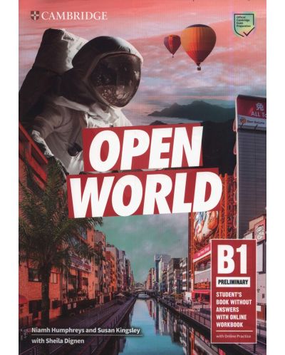 Open World Level B1 Preliminary Student's Book without Answers with Online Workbook / Английски език - ниво B1: Учебник с онлайн тетрадка - 1