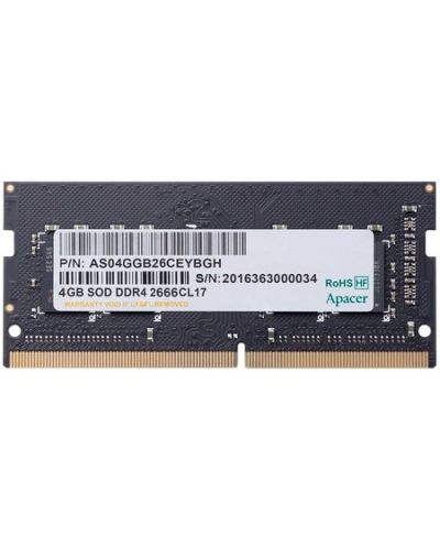 Оперативна памет Apacer - Notebook Memory, 4GB, DDR4, 2666MHz - 1