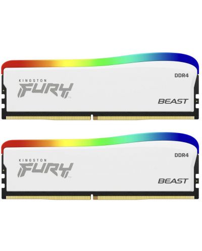 Оперативна памет Kingston - Fury Beast RGB SE, 32GB, DDR4, 3600MHz - 1