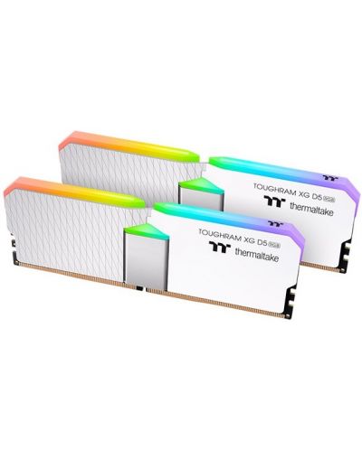 Оперативна памет Thermaltake - TOUGHRAM XG RGB, 32GB, DDR5, 8000MHz, бяла - 1