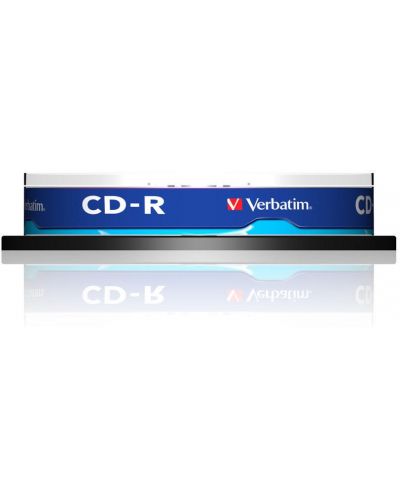 Оптичен носител Verbatim - CD-R 700MB 52X, Extra Protection Surface, 10 броя - 2