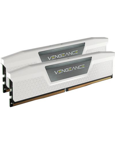 Оперативна памет Corsair - Vengeance, 32GB, DDR5, 5600MHz, бяла - 1