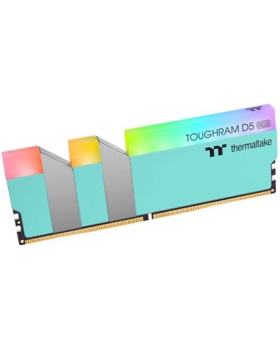 Оперативна памет Thermaltake - TOUGHRAM RGB, 32GB, DDR5, 5600MHz, Turquoise - 2