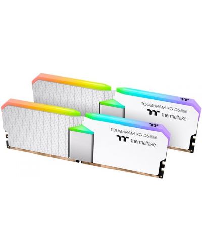 Оперативна памет Thermaltake - TOUGHRAM XG RGB, 32GB, DDR5, 6600MHz, бяла - 1