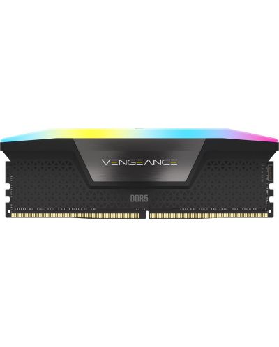 Оперативна памет Corsair - VENGEANCE RGB, 32GB , DDR5, 5200MHz, черна - 3