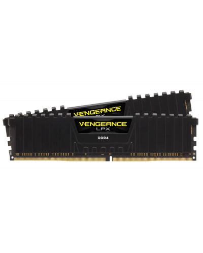 Оперативна памет Corsair - Vengeance LPX, 32GB, DDR4, 3600MHz, черна - 1