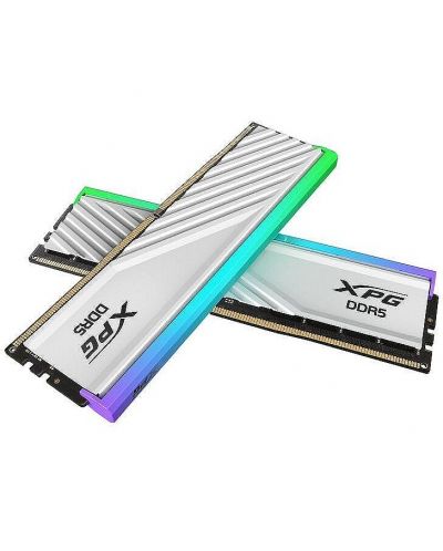 Оперативна памет Adata - XPG LANCER Blade RGB, 16GB, DDR5, 6000MHz, бяла - 1