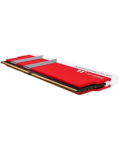 Оперативна памет Thermaltake - TOUGHRAM RGB, 32GB, DDR5, 5600MHz, Racing Red - 5