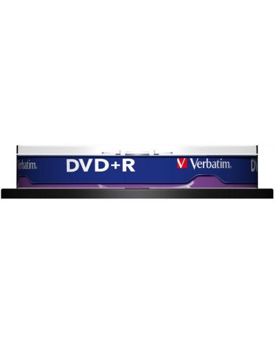 Оптичен носител Verbatim - DVD+R AZO 4.7GB 16X, Matt Silver Surface, 10 броя - 2