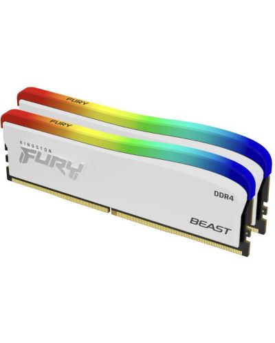 Оперативна памет Kingston - Fury Beast RGB SE, 32GB, DDR4, 3600MHz - 2