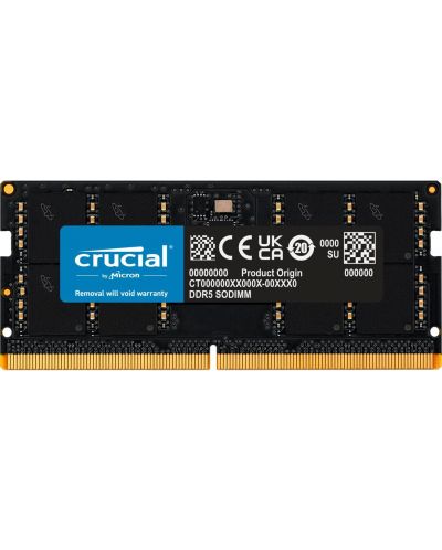Оперативна памет Crucial - CT32G56C46S5, 32GB, DDR5, 5600MHz - 1