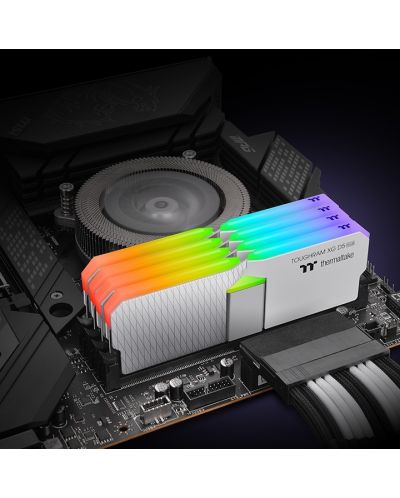 Оперативна памет Thermaltake - TOUGHRAM XG RGB, 32GB, DDR5, 6600MHz, бяла - 4