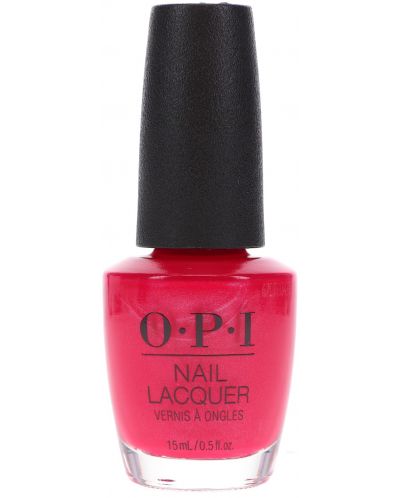 OPI Nail Lacquer Лак за нокти, California Raspberry, L54, 15 ml - 1