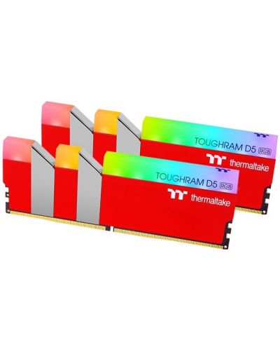 Оперативна памет Thermaltake - TOUGHRAM RGB, 32GB, DDR5, 5600MHz, Racing Red - 1
