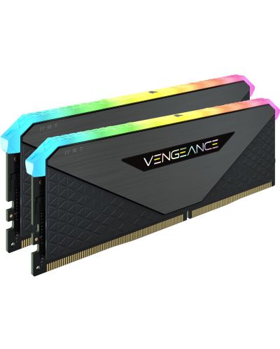 Оперативна памет Corsair - Vengeance RGB RT, 32GB, DDR4, 3600MHz, черна - 2